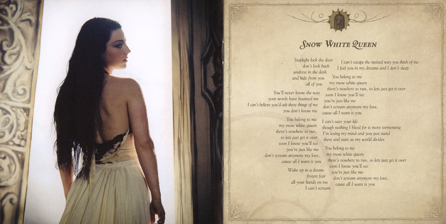 Evanescence  The open door  booklet 06